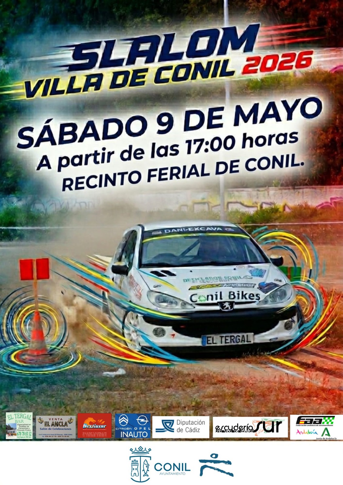 Cartel de Slalom de Conil