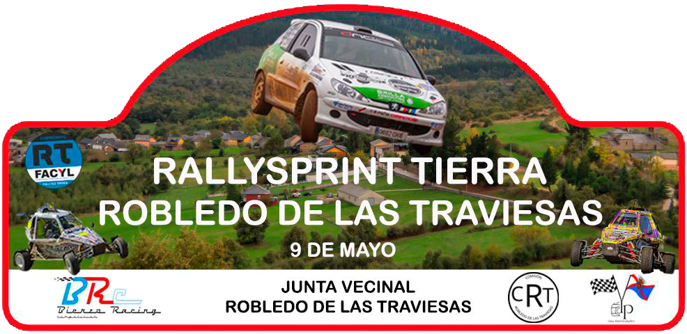 Placa de Rallysprint de Tierra Robledo de las Traviesas