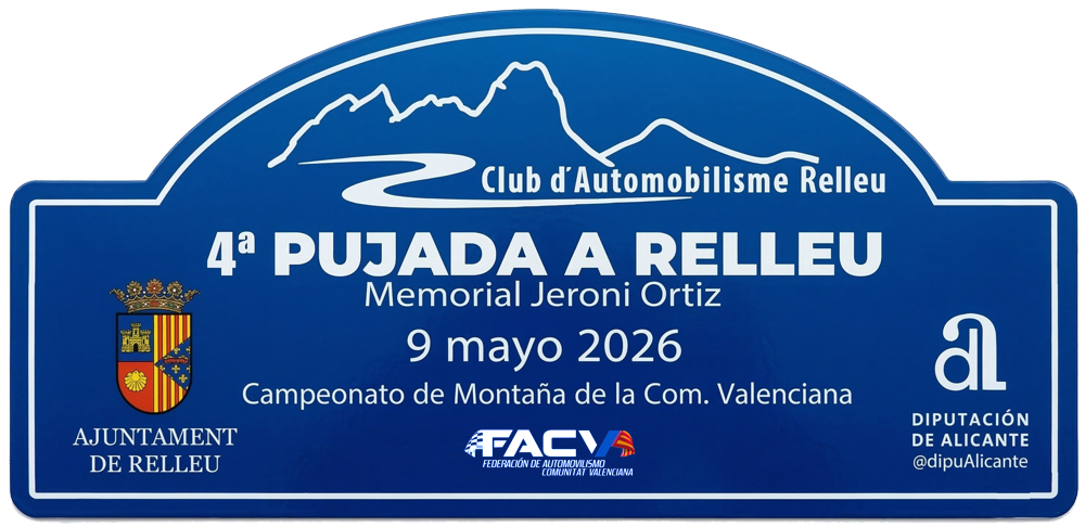 Placa de 4ª Pujada al Relleu